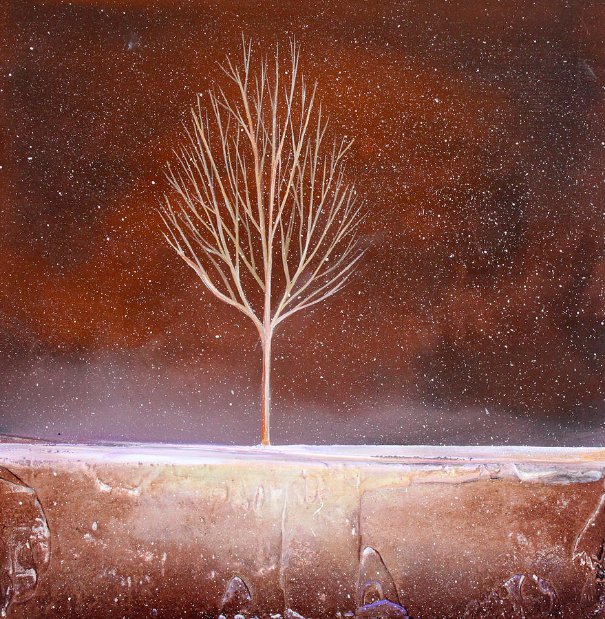 Winter Tree Painting