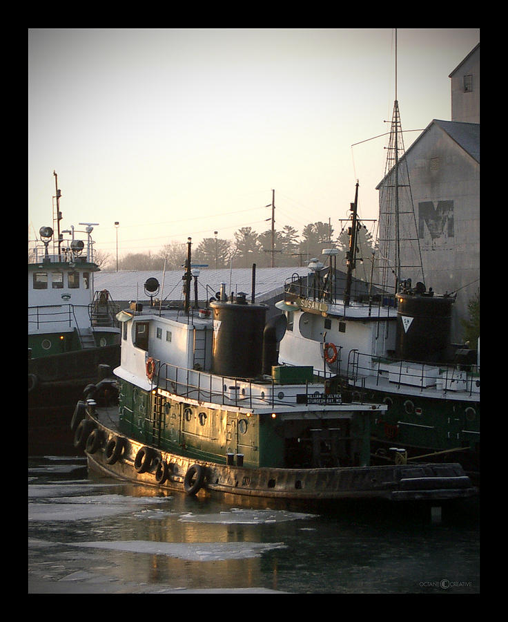 Winter Tugs Photograph by Tim Nyberg
