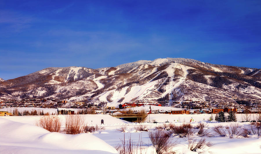 Winter Photograph - Winter View - Steamboat Springs Colorado by Mountain Dreams