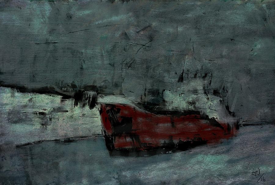 Winter Voyage Painting by Jim Vance