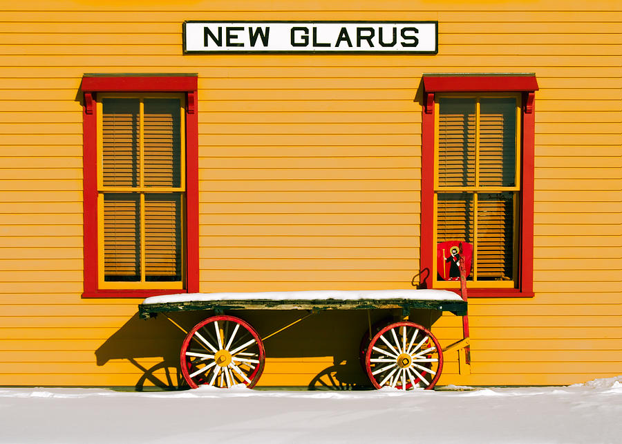 Winter Wagon Photograph by Todd Klassy