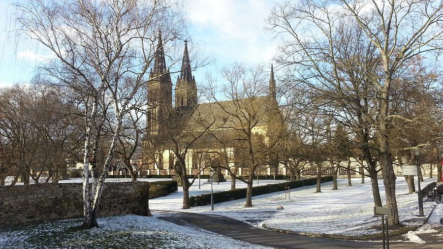 Winter walk by Radka Zimova King Winter walk by Radka Zimova King