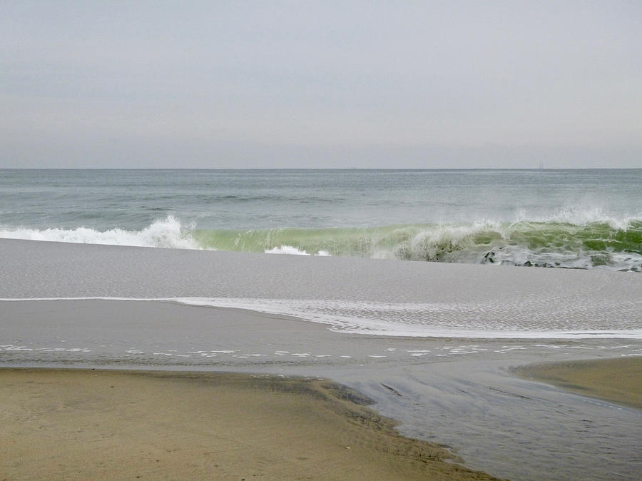 Winter Waves 2 Photograph by Ellen Paull