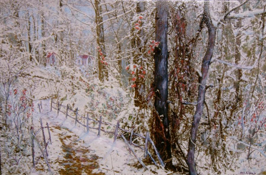 Winter Wonderland Painting by Ben Kiger