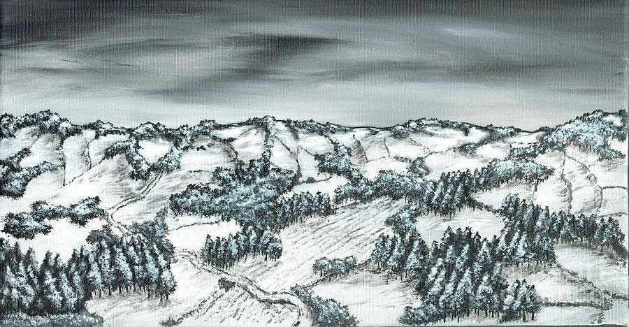 Winter Wonderland Painting by Kenneth Clarke