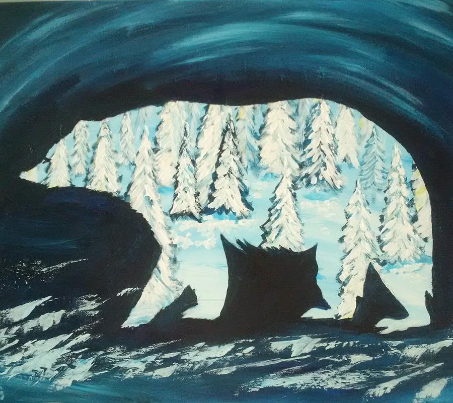 Winter Wonderland Painting by Lynne McQueen
