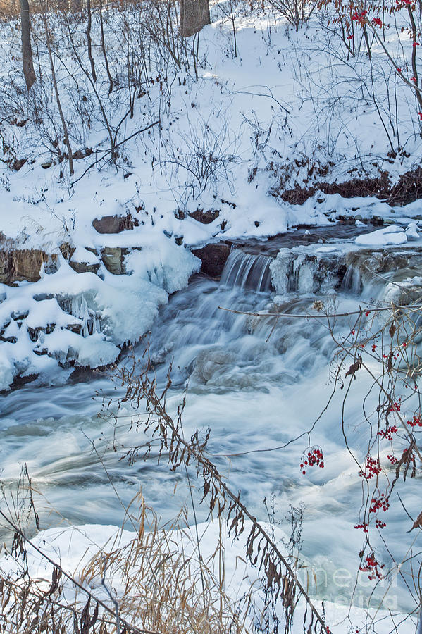 Winter Wonderland of Minnehaha Falls Photograph by Natural Focal Point ...