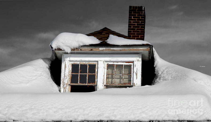 Winter Photograph - Winterfall  by Steven Digman