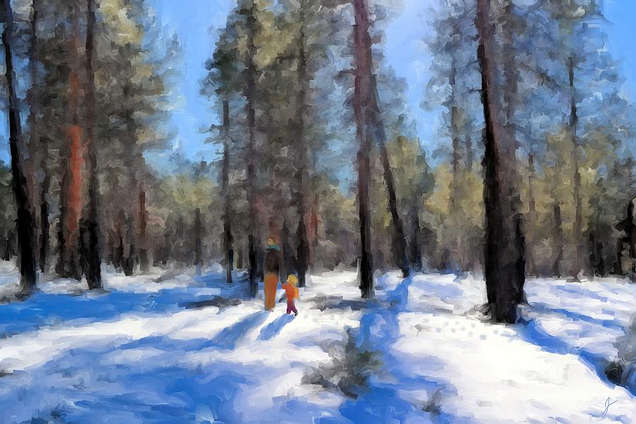 Winterland Painting