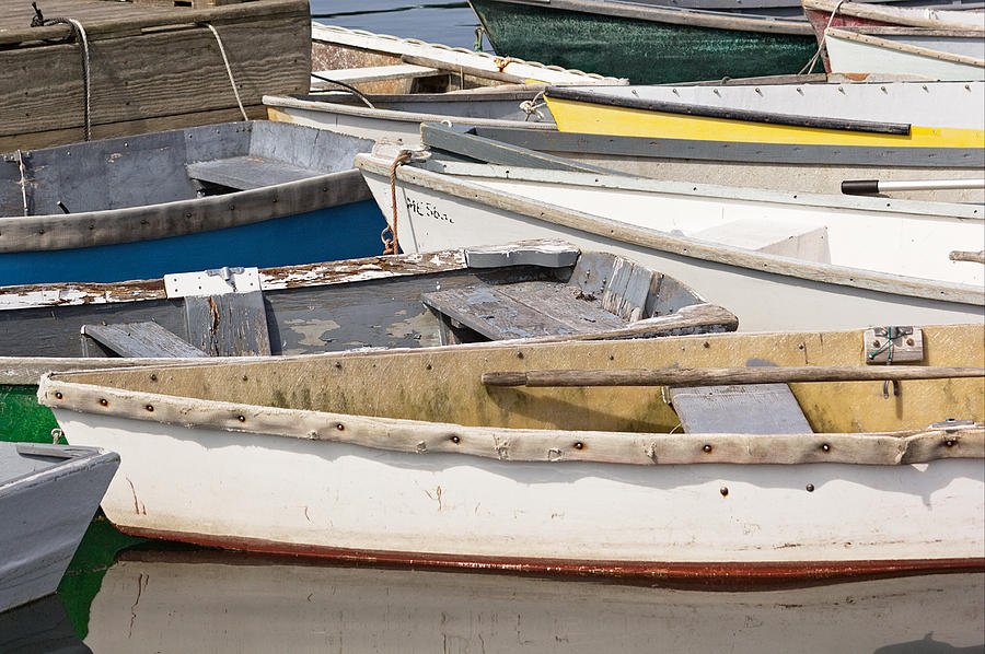 Winterport Dories Abstract Photograph by Peter J Sucy