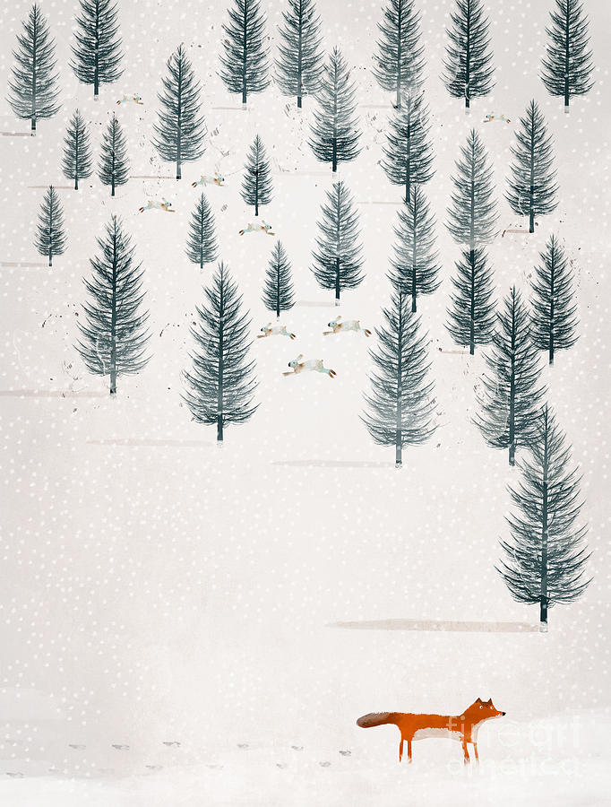 Winters Tale Painting by Bri Buckley