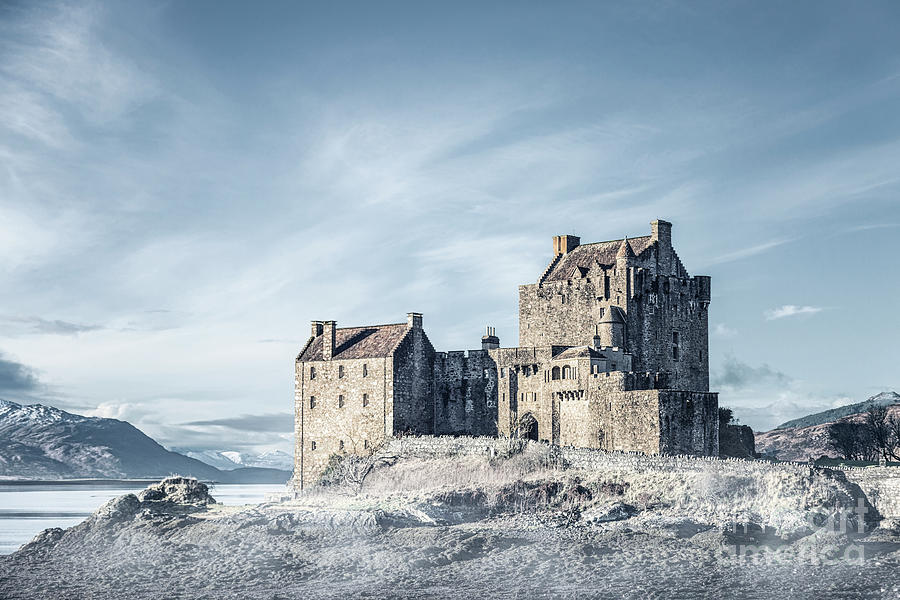 Castle Photograph - Wintertale by Evelina Kremsdorf