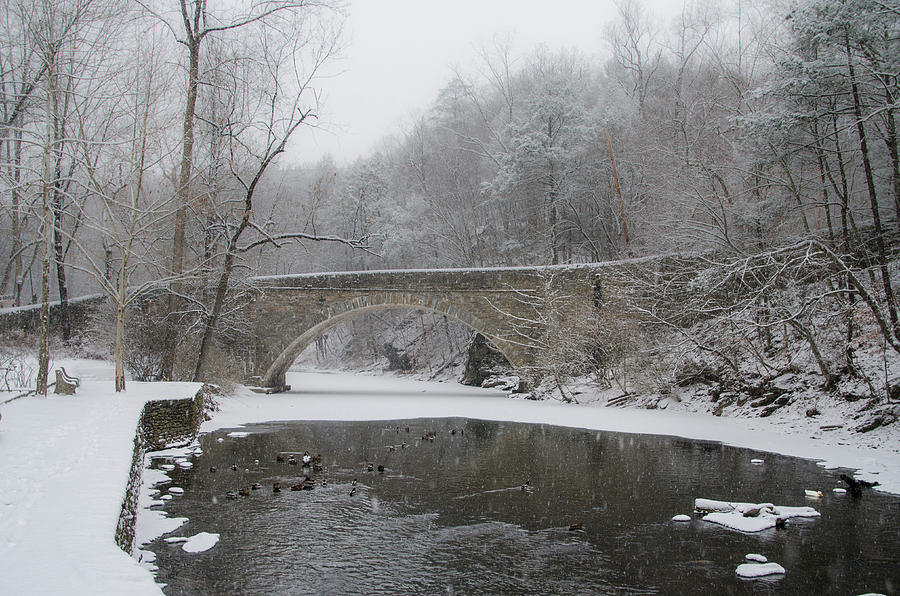 Wintertime in the Wissahickon Valley Photograph by Bill Cannon