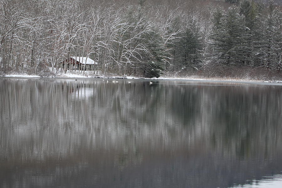 Wintertime Reflection Photograph by Scott Burd
