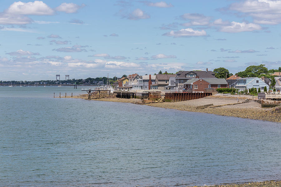 Winthrop From Deer Island Photograph by Brian MacLean