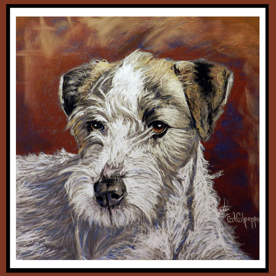 wirehair Jack Russell Pastel by Cat Culpepper - Fine Art America