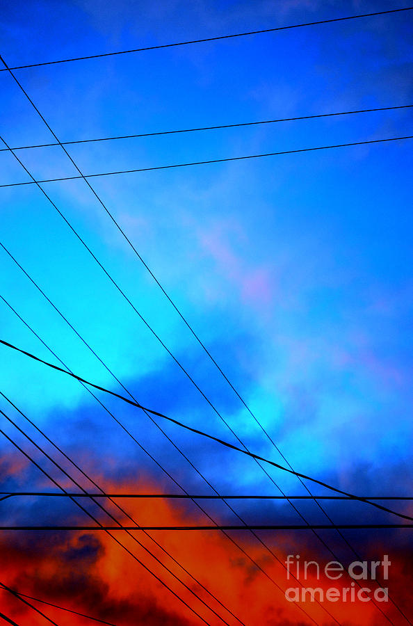 wires II Photograph by Diane montana Jansson