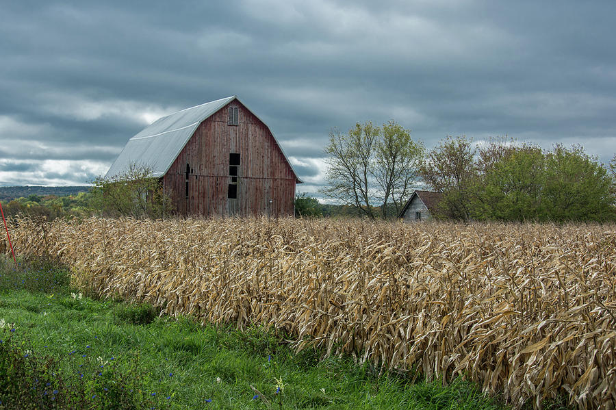 Wisconsin Barn Photograph by Larry Pacey - Pixels