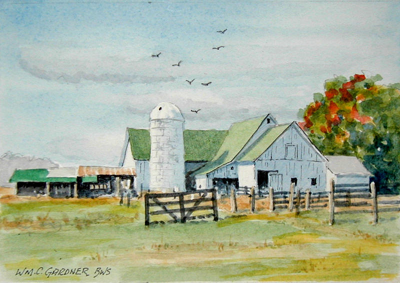 Wisconsin Farm 1 Painting by William Gardner - Fine Art America