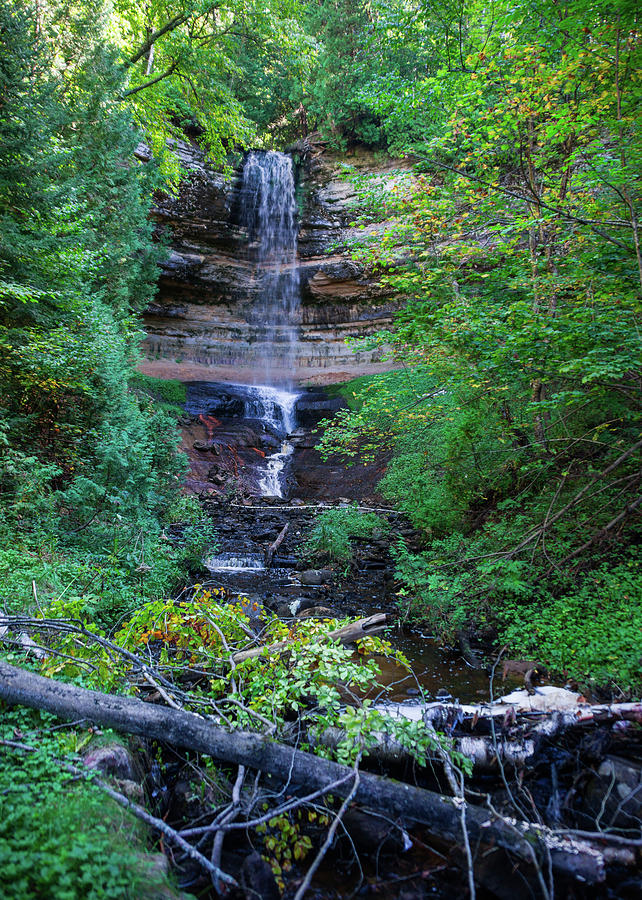 Wisconsin Waterfall Photograph by Kent Nancollas
