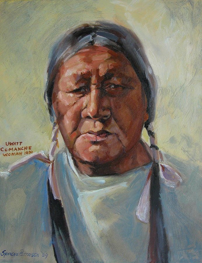 Wise Elder Painting by Synnove Pettersen