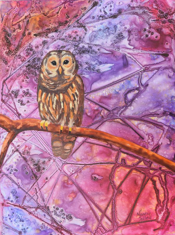 Wise One Painting by Nancy Jolley
