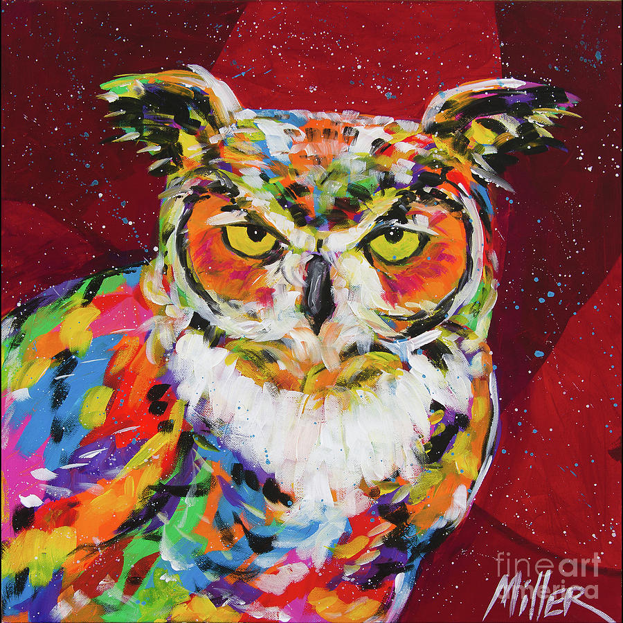Wise One Painting by Tracy Miller