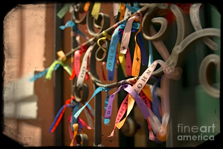 Memento Movie Photograph - Wish Ribbons in Salvador da Bahia by A Cappellari