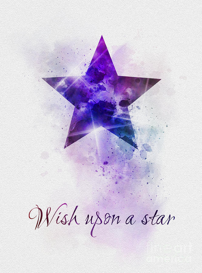 Wish upon a star Mixed Media by My Inspiration