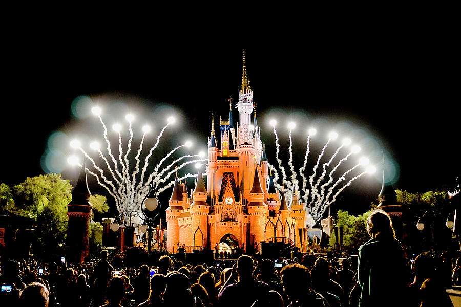 Magic Kingdom Photograph - Wishes by Greg Fortier