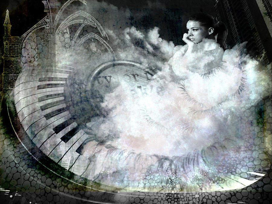 Wishing on a cloud Digital Art by Sue Masterson