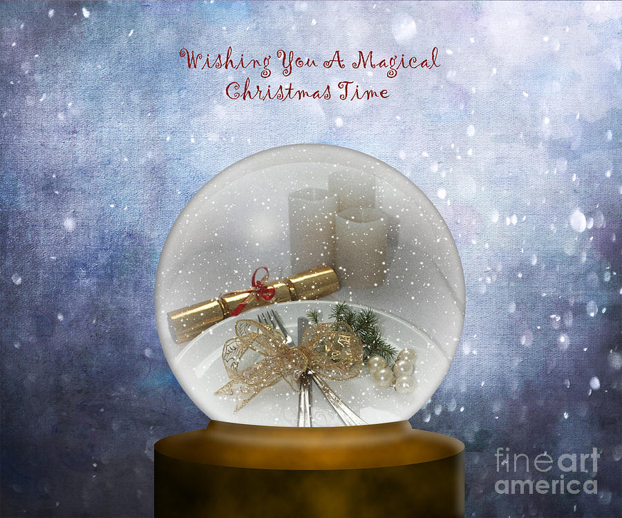 Wishing You A Magical Christmas Time Photograph by Terri Waters