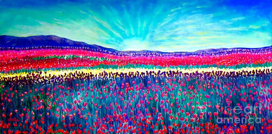 Wishing You the Sunshine of Tomorrow Painting by Kimberlee Baxter