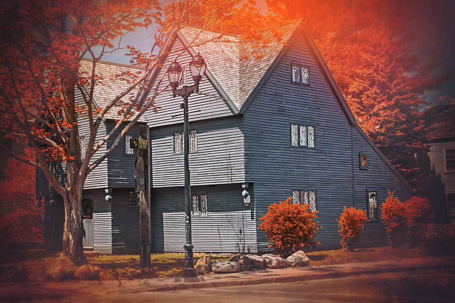 Witch House Salem Massachusetts  Photograph by Carol Japp