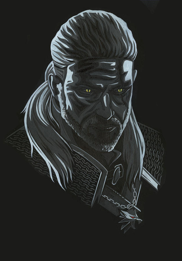 Witcher 3 Painting by Maksim Petreiko