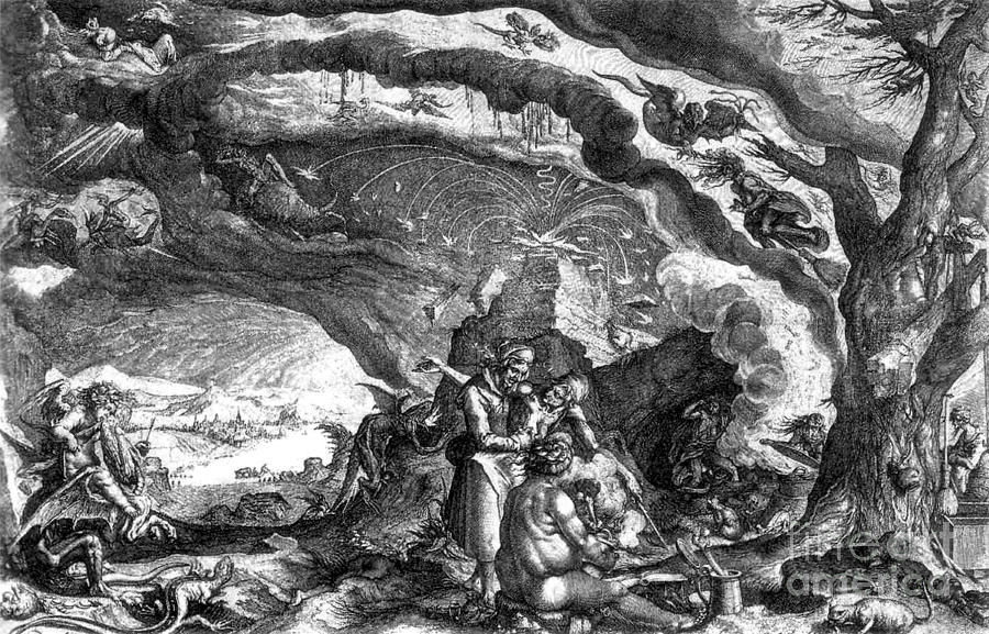 Witches Sabbath, 1700 Photograph by Science Source
