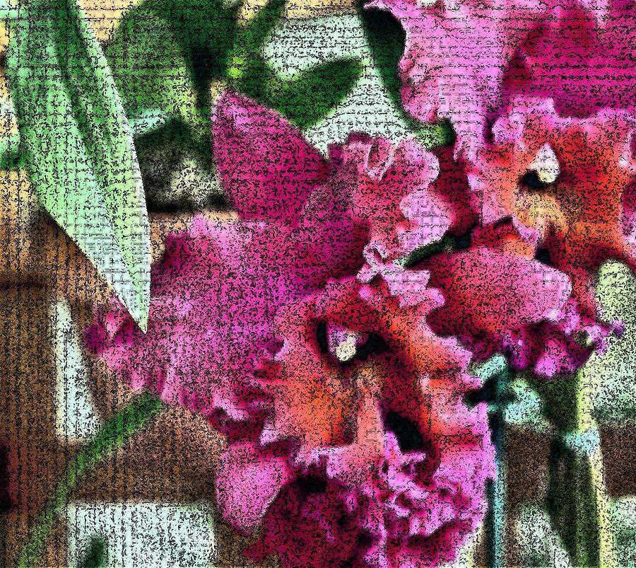 With Elegance appears a Jungle Digital Art by Mindy Newman