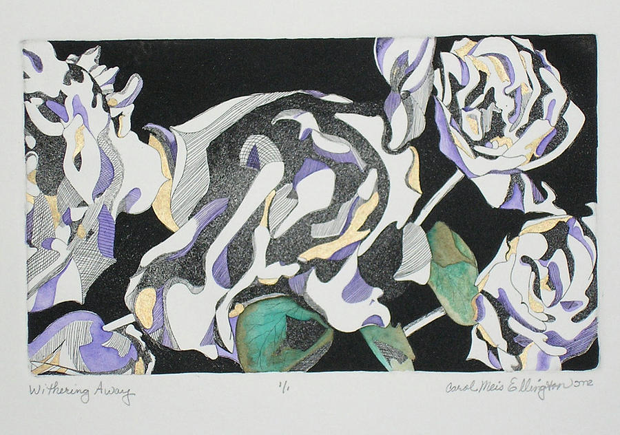 Flowers Print - Withering Away by Carol meis Ellington Flowers Print - Withering Away by Carol meis Ellington