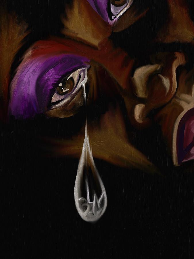 Within The Tears Digital Art by Terri Meredith