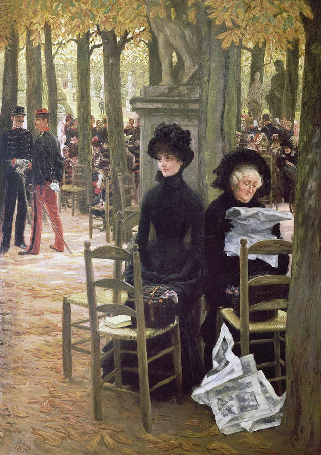 Christmas Painting - Without A Dowry by James Tissot