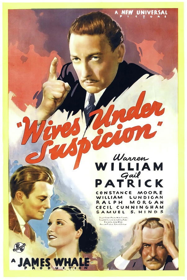 Wives Under Suspicion 1938 Mixed Media by Mountain Dreams