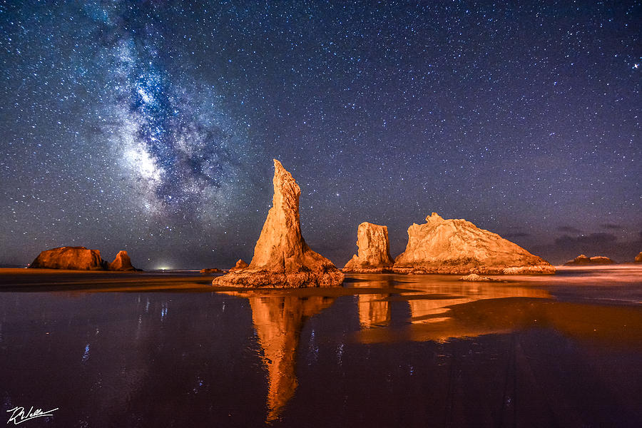 Wizard Hat Milky Way Photograph by Russell Wells - Pixels