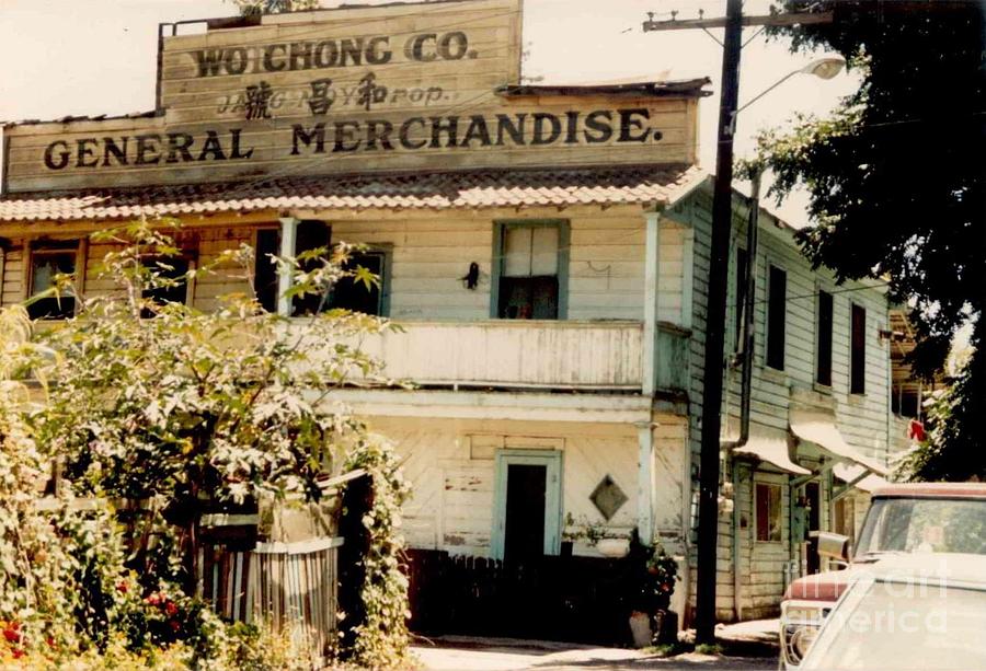 Wo Chong General Store Courtland CA Photograph by Mary Deal