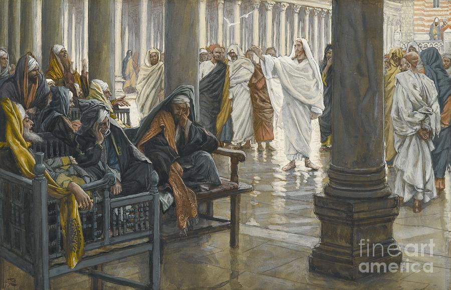Jesus Christ Painting - Woe unto You by Tissot