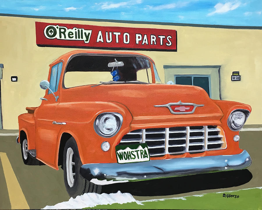 Wohstra-2 OReilly Auto Parts Painting by Dean Glorso