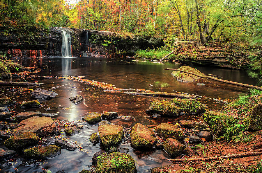 Fall Photograph - Wolf Creek Falls by RC Pics