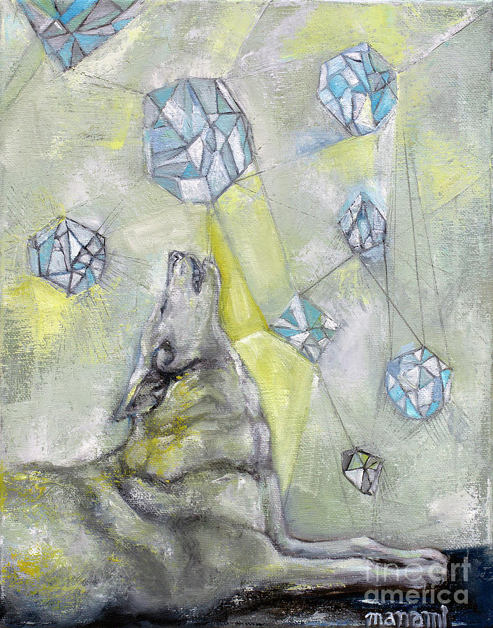 Wolf Diamond Painting by Manami Lingerfelt