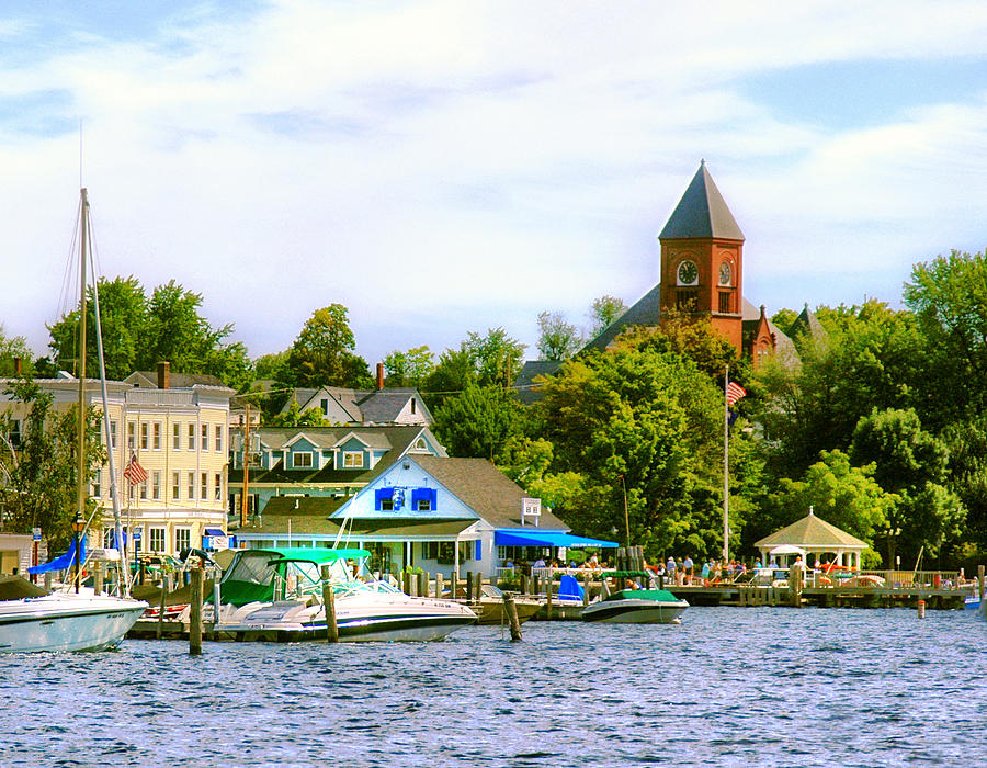 Wolfeboro Skyline Photograph by WolfeboroGifts Galleries - Fine Art America