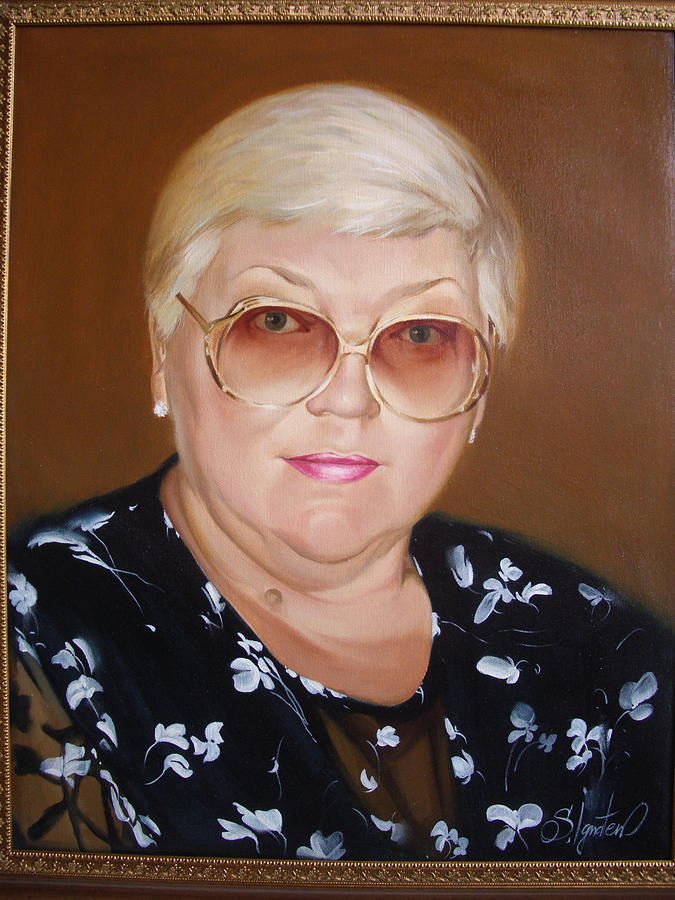 Woman 1 Painting by Sergey Ignatenko