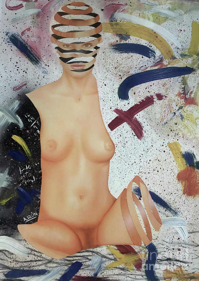 Nude Painting - Woman by Antonio De Irun Nude Painting - Woman by Antonio De Irun